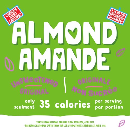 Earth's Own Unsweetened Almond Milk Alternative Original 1.89 L