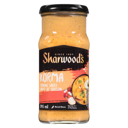 Sharwood's Korma Cooking Sauce Mild 395 ml