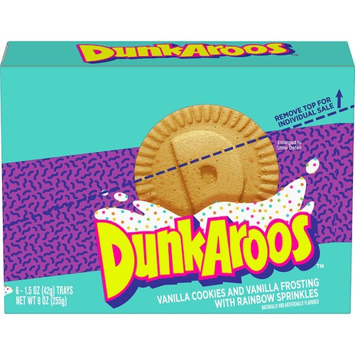 DunkAroos Cookies Vanilla 6 x 42 g