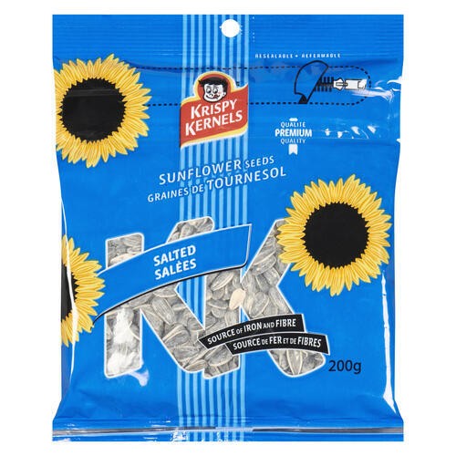 Krispy Kernels Sunflower Seeds Salted 200 g