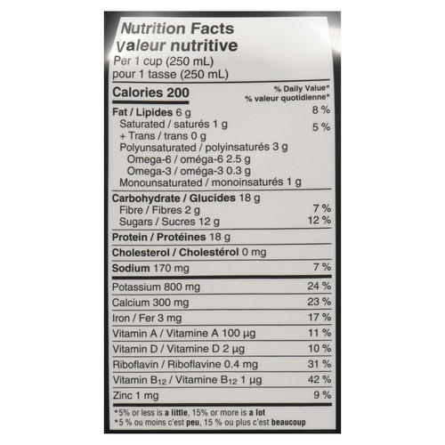 Silk Protein Lactose-Free Soy Beverage Chocolate 1.42 L