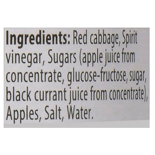 Kühne Prepared Red Cabbage With Apple 720 ml