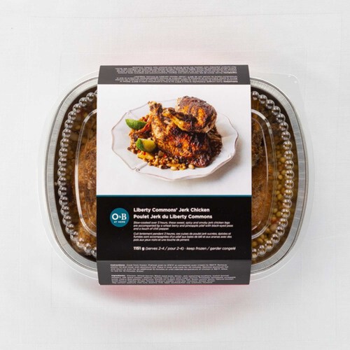 Oliver & Bonacini Liberty Commons’ Jerk Chicken Serves 2-4 1.15 kg (frozen)