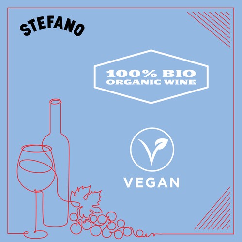 Stefano Organic White Wine Pinot Grigio 750 ml (bottle)