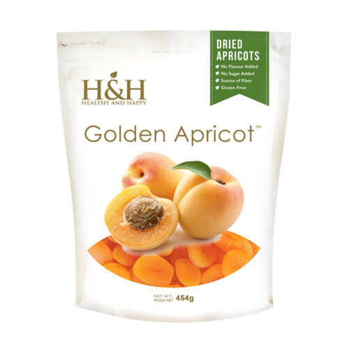 H&H Healthy & Happy Golden Apricots 454 g