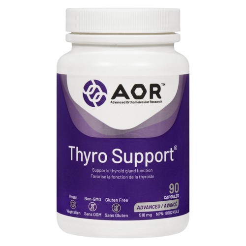 AOR Thyro Support 518 mg Capsules 90 Count