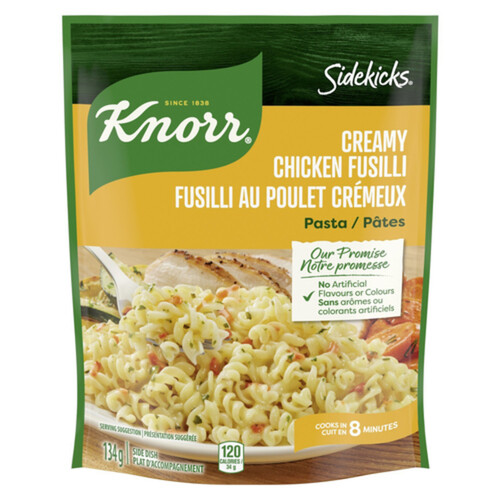 Knorr Sidekicks Pasta Side Dish Creamy Chicken Fusilli 134 g
