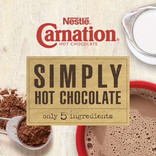 Nestlé Carnation Hot Chocolate Mix Simply 5 Ingredients 400 g