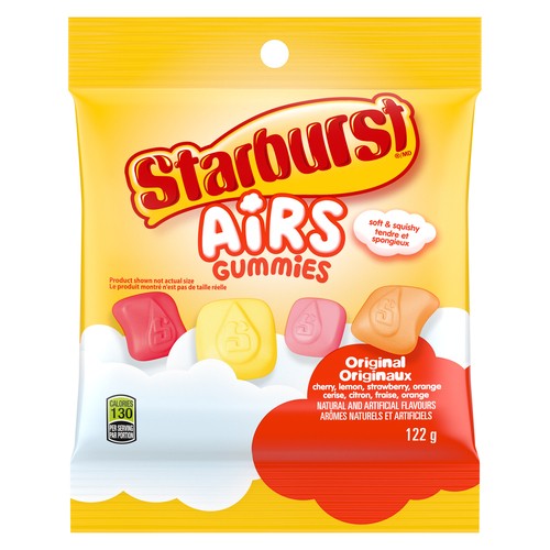 Starburst Airs Original Gummy Candy 122 g