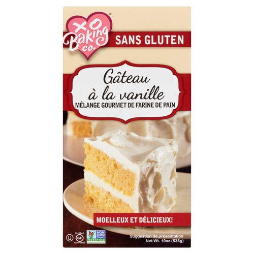 XO Baking Gluten-Free Cake Mix Vanilla 538 g