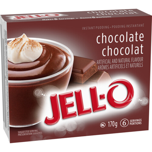 Jell-O Instant Pudding Chocolate 170 g