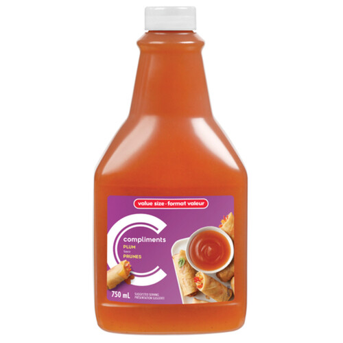 Compliments Plum Sauce 750 ml