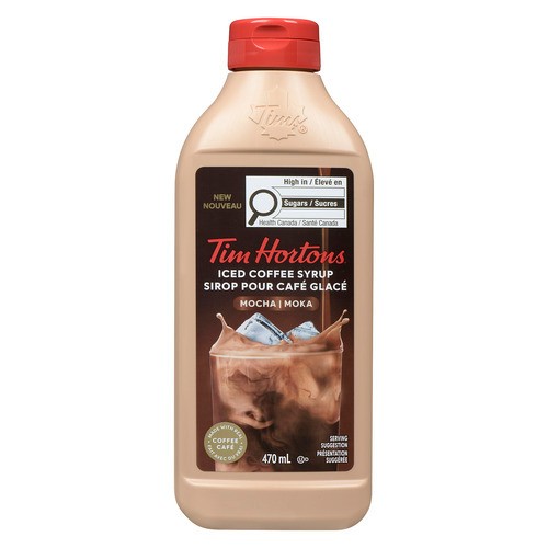 Tim Hortons Iced Coffee Syrup Mocha 470 ml