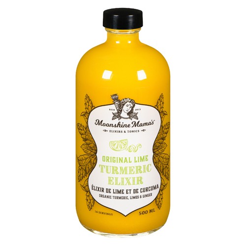 Moonshine Mama's Turmeric Elixir Original Lime 500 ml