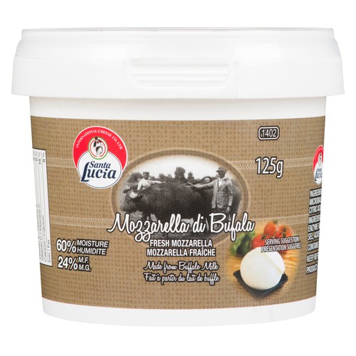 Jan K Overweel Santa Lucia Mozzarella Di Bufalo 125 g