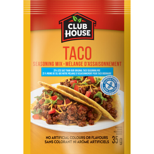 Club House Gluten-Free Seasoning Mix Taco 35 g