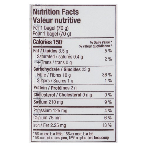 Promise Gluten-Free Bagels Multi Seed 4 Pack 280 g (frozen)