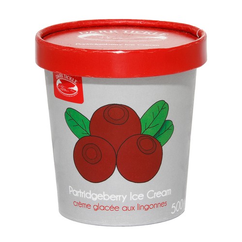 Dark Tickle Ice Cream Partridgeberry 500 ml