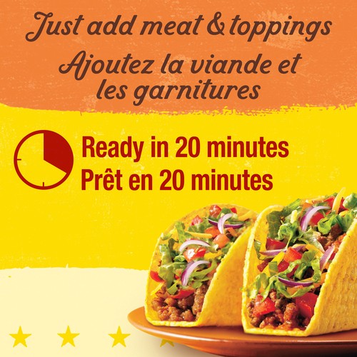 Old El Paso Taco Dinner Kit Stand 'n Stuff 250 g