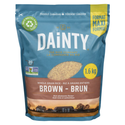 Dainty Brown Rice Whole Grain 1.6 kg