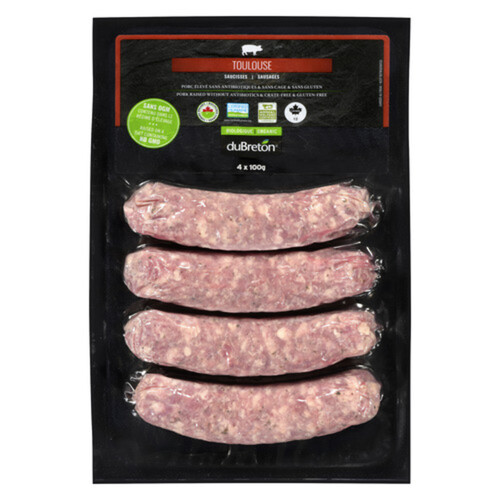 Dubreton Toulouse Sausage Original 4 x 100 g