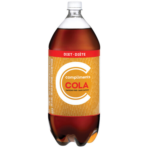 Compliments Soft Drink Caffeine Free Diet Cola 2 L (bottle)