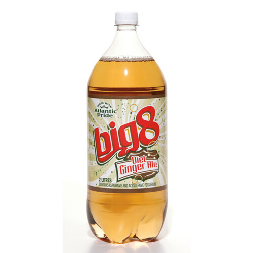 Big 8 Sugar Free Soda Ginger Ale 2 L (bottle)