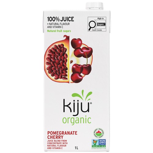 Kiju Organic Fruit Juice Blend Pomegranate Cherry 1 L