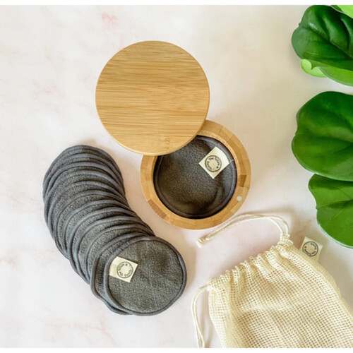 The Future Is Bamboo Facial Rounds Reusable 14 EA