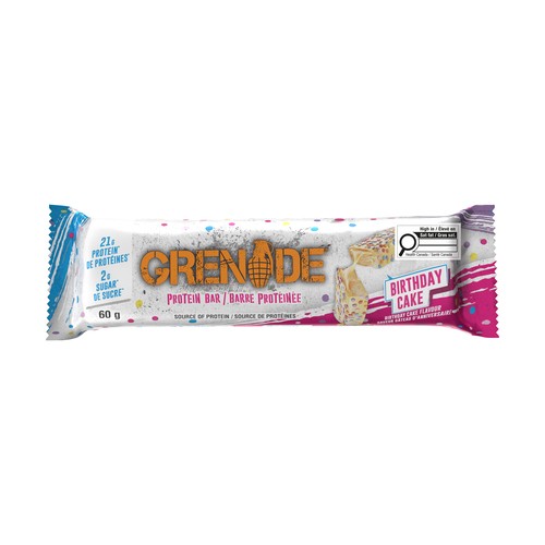 Grenade Protein Bar Birthday Cake  60 g