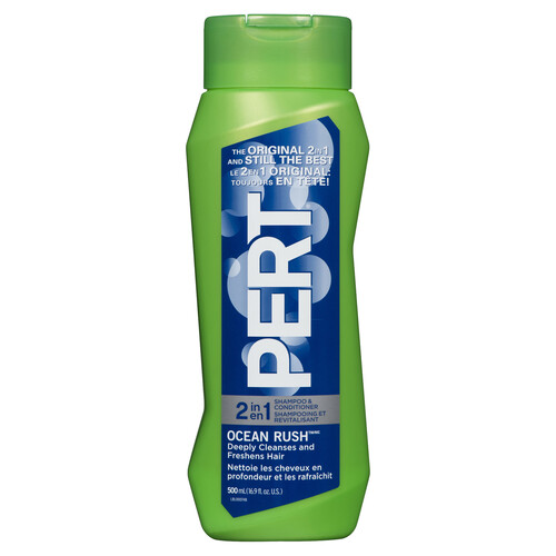 Pert Ocean Rush 2in 1 Shampoo and Conditioner 500 ml