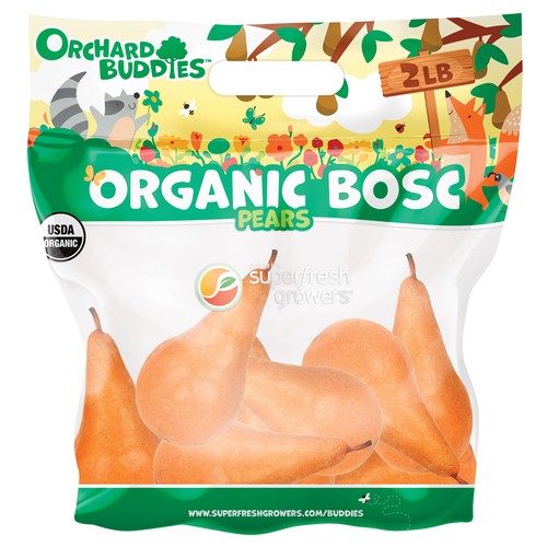 Lil Snappers Organic Pears Bosc 907 g