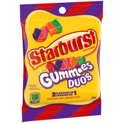 Starburst Gummy Candy Flavour Duos Sharing Bag 164 g