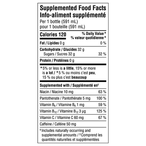 Glaceau Vitaminwater Energy 591 ml (bottle)