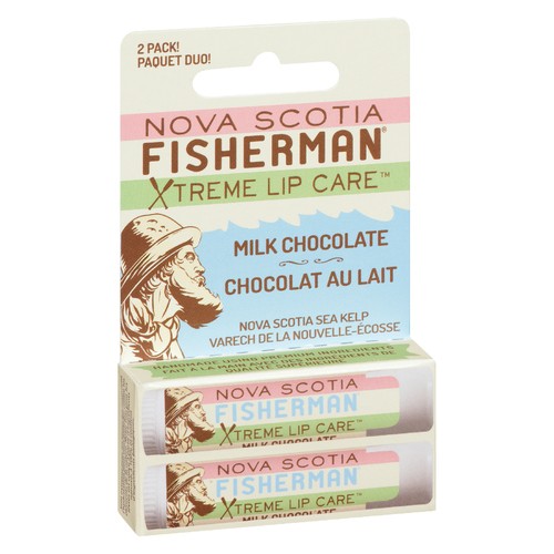 Nova Scotia Fisherman Milk Chocolate Double Pack NS Fisherman Lip Balm 2 EA