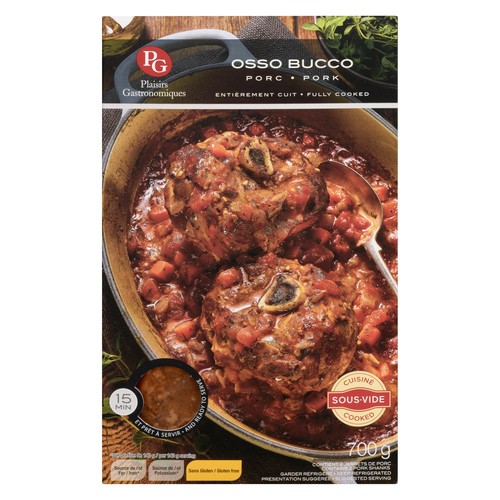 Plaisirs Gastronomiques Pork Osso Bucco 700 g