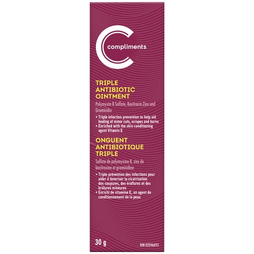 Compliments Triple Antibiotic Ointment 30 g