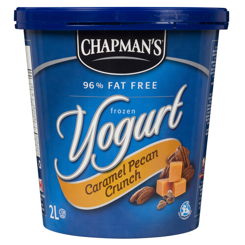 Chapman's Frozen Yogurt Caramel Pecan Crunch 2 L