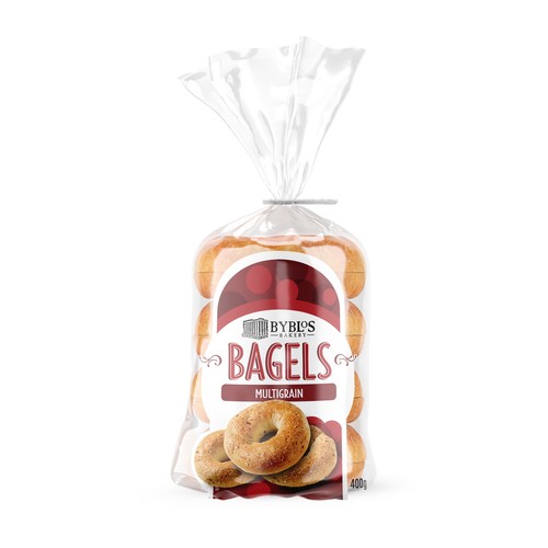 Byblos Bagels Mulitgrain 400 g (frozen)