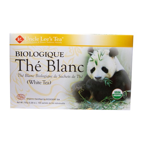 Uncle Lee's Organic Tea White 100 Tea Bags
