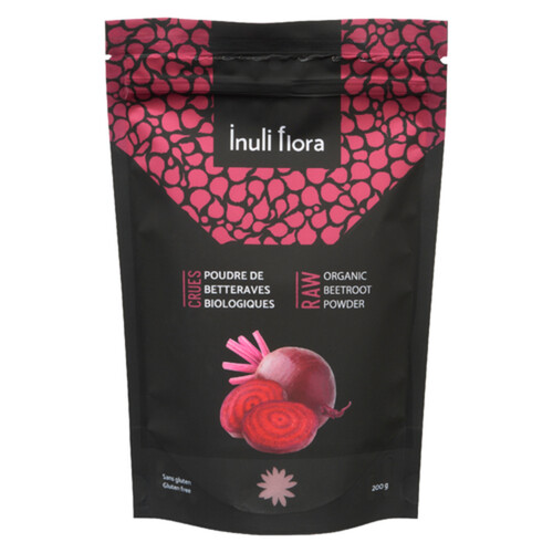 Inuliflora Organic Raw Beetroot Powder 200 g