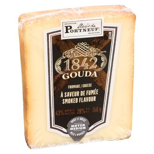 Alexis de Portneuf Gouda Cheese Smoked Flavour Medium 150 g