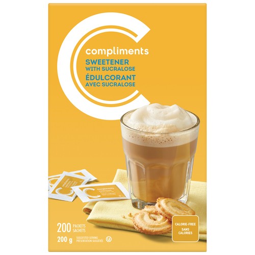 Compliments Sweetener With Sucralose 200 g
