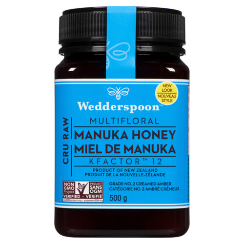 Wedderspoon Raw Manuka Honey 500 g