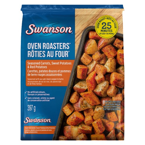 Swanson Frozen Vegetables Sweet Potato Carrot Red Potato 397 g