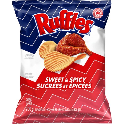 Ruffles Potato Chips Sweet & Spicy 200 g