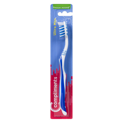 Compliments Ultra Max Medium Toothbrush 