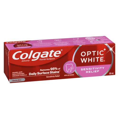 Colgate Optic White Toothpaste Sensitive Relief 90 ml