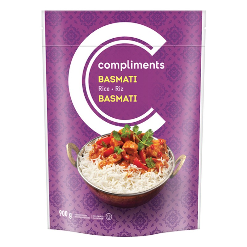 Compliments Instant Rice Compliments Rice White Basmati 900 g - Voilà Online Groceries & Offers