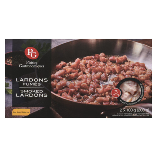 Plaisirs Gastronomiques Smoked Lardons 200 g